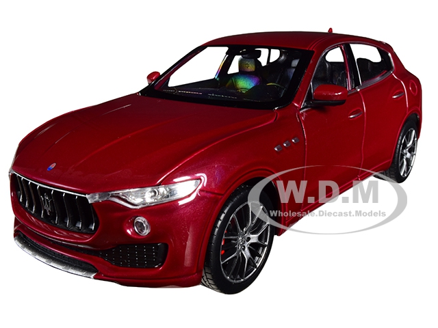 Maserati Levante Red 1/24 - 1/27 Diecast Model Car By Welly