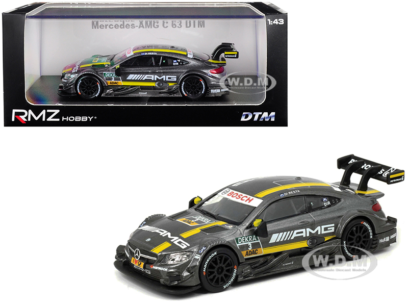Image of Mercedes AMG C 63 DTM 3 1/43 Diecast Model Car by RMZ City