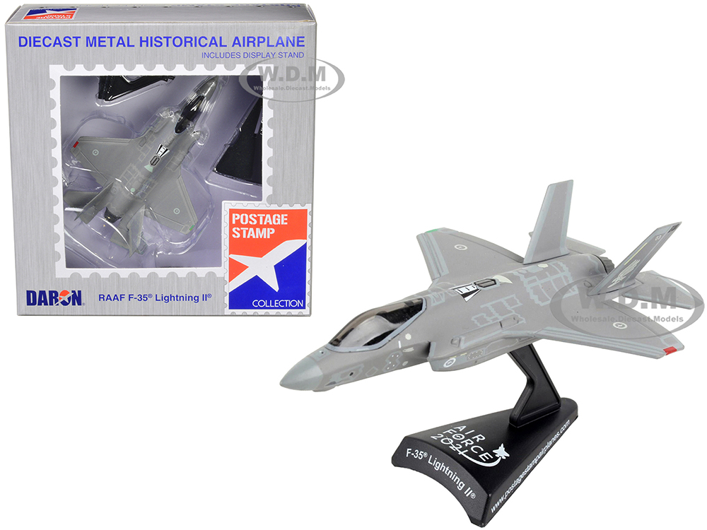 Lockheed Martin F-35 Lightning II Aircraft "Royal Australian Air Force" 1/144 Diecast Model Airplane by Postage Stamp