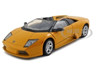 Lamborghini Murcielago Roadster Orange 1/24 Diecast Model Car By Motormax