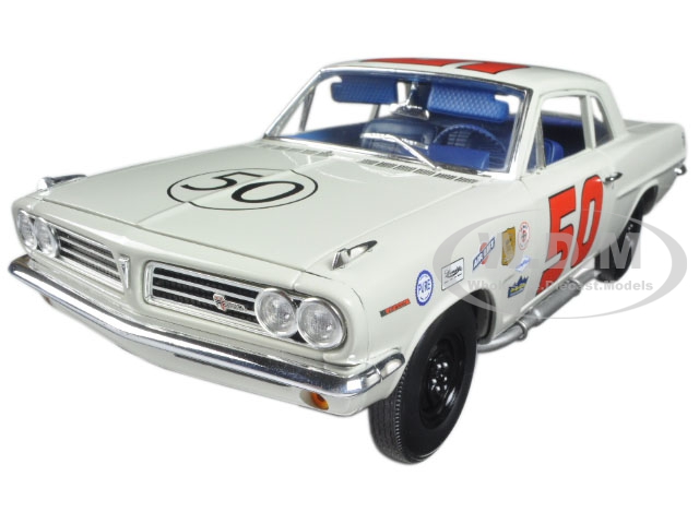 1963 Pontiac Tempest 1963 Daytona Challenge Cup Champion 50 Paul Goldsmith Limited Edition to 228pcs 1/18 Diecast Model Car by Acme 1963 Pontiac Tempest 1963 Daytona Challenge Cup Champion 50 Paul Goldsmith Limited Edition to 228pcs 1/18 Diecast Model Car by Acme