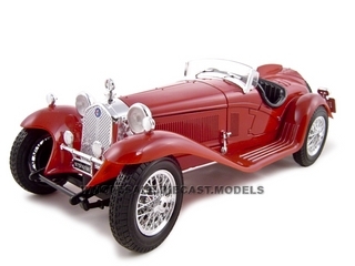 Image of 1932 Alfa Romeo 8C 2300 Spider Touring Red 1/18 Diecast Model Car by Bburago