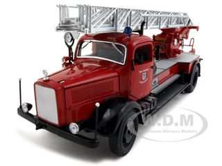 1944 Mercedes L4500f Fire Engine Red 1/24 Diecast Car By Road Signature