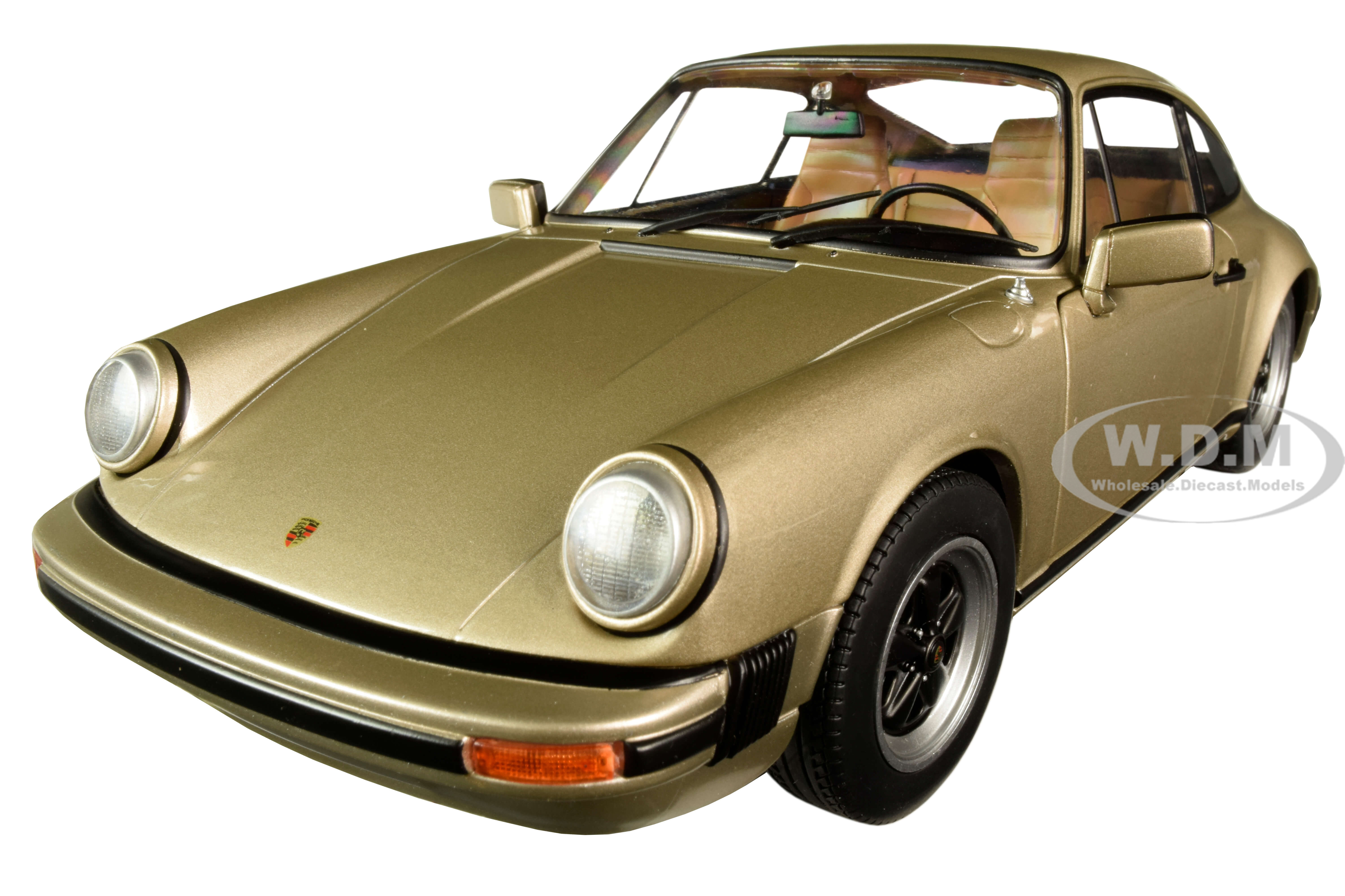 1977 Porsche 911 3.2 Carrera Bronze Metallic 1/18 Diecast Model Car By Solido