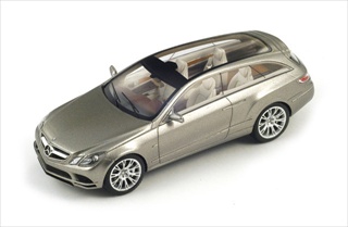 2010 Mercedes Fascination Concept Silver 1/43 Model Car by Spark