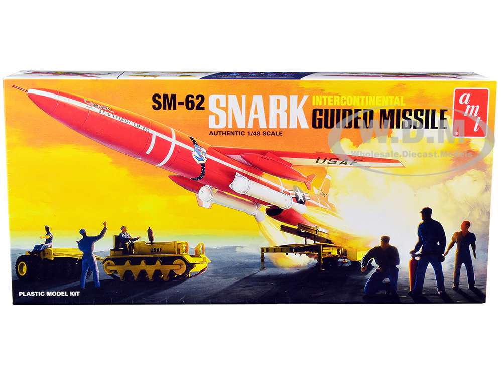 Skill 2 Model Kit Northrop SM-62 Snark Intercontinental Guided Missile 1/48 Scale Model by AMT