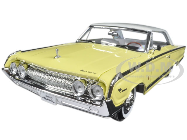 1964 Mercury Marauder Yellow 1/18 Diecast Model Car By Road Signature