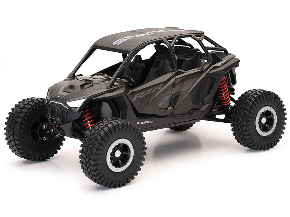 Polaris RZR Pro R UTV Stealth Black Xtreme Off-Road Series 1/18 Diecast Model by New Ray