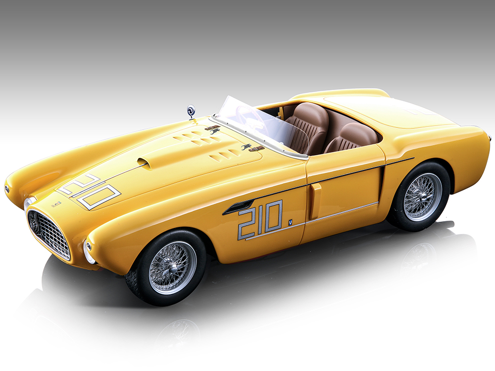 Ferrari 340 Mexico Spyder 210 Preston Gray "Watkins Glen GP" (1955) "Mythos Series" Limited Edition to 70 pieces Worldwide 1/18 Model Car by Tecnomod