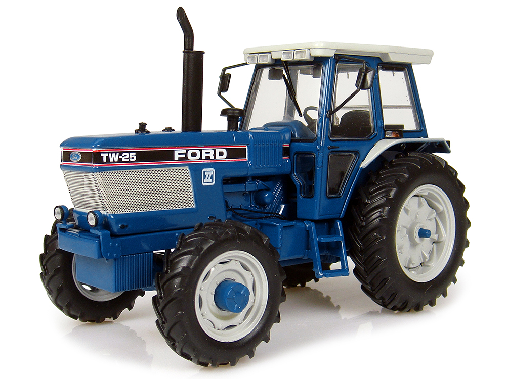 1985 Ford TW-25 Force II 4x4 Tractor Blue 1/32 Diecast Model by Universal Hobbies