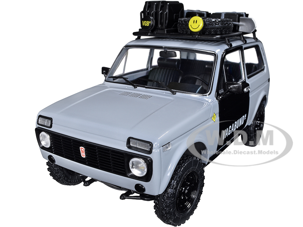 1980 Lada Niva Gray with Black Doors 