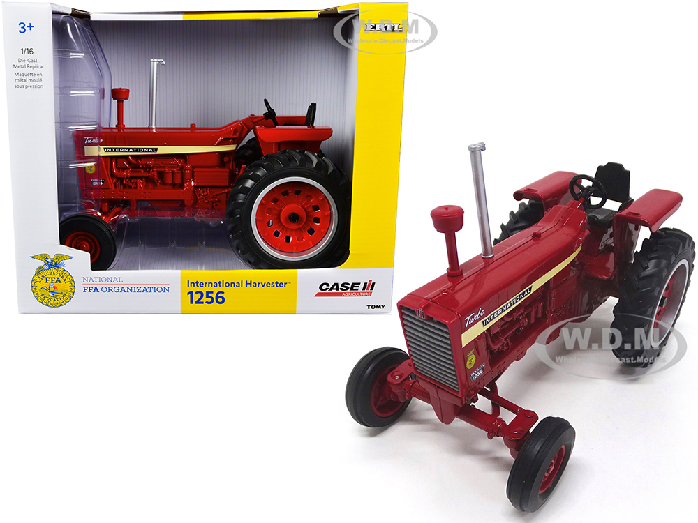 IH International Harvester 1256 Tractor Red National FFA Organization Case IH Agriculture 1/16 Diecast Model by ERTL TOMY