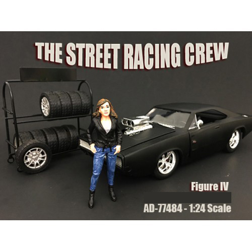 The Street Racing Crew Figurine IV for 1/24 Scale Models by American Diorama