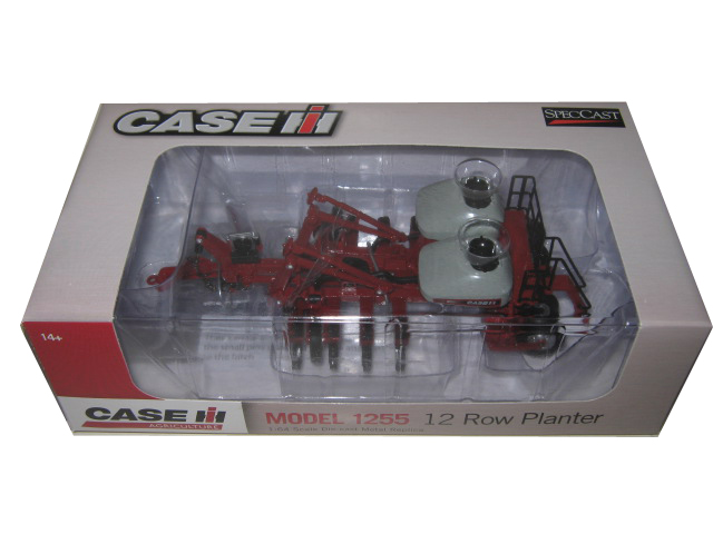 Case IH Agriculture 1255 12 Row Planter with Tanks 1/64 Diecast Model by Speccast