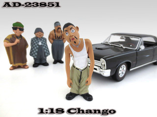 Chango "homies" Figurine For 118 Scale Diecast Model Cars By American Diorama