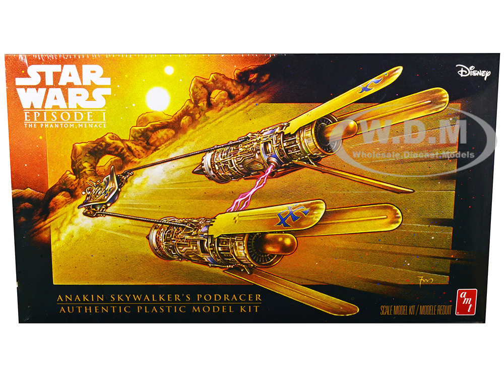 Skill 2 Model Kit Anakin Skywalkers Podracer Star Wars Episode I: The Phantom Menace 1/32 Scale Model by AMT