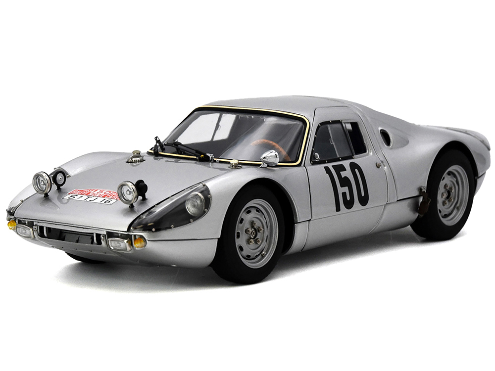 Porsche 904 Carrera GTS #150 Eugen Bohringer - Rolf Wutherich 2nd Place Rallye Monte Carlo (1965) Limited Edition to 1500 pieces Worldwide 1/18 Diecast Model Car by CMC