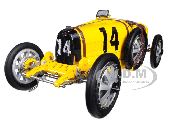 Image of Bugatti T35 14 National Colour Project Grand Prix Belgium Limited Edition to 500 pieces Worldwide 1/18 Diecast Model Car by CMC