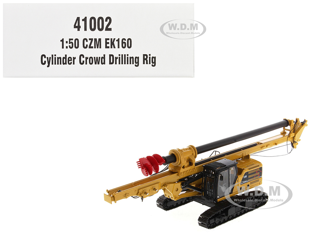CZM EK160 Cylinder Crowd Drilling Rig Yellow 