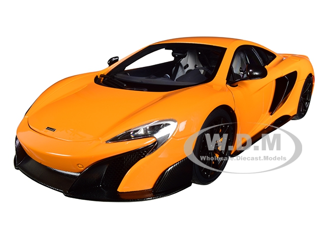 Mclaren 675lt Mclaren Orange 1/18 Model Car By Autoart