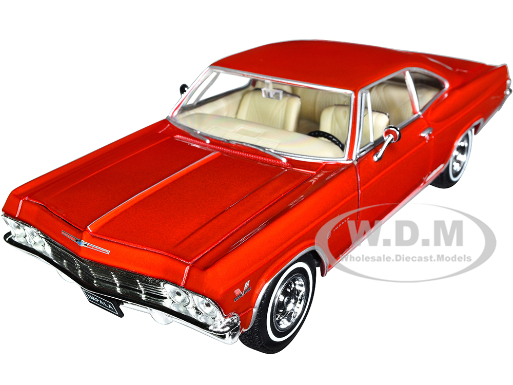 1965 Chevrolet Impala SS 396 Red Metallic "NEX Models" 1/24 Diecast Model Car by Welly
