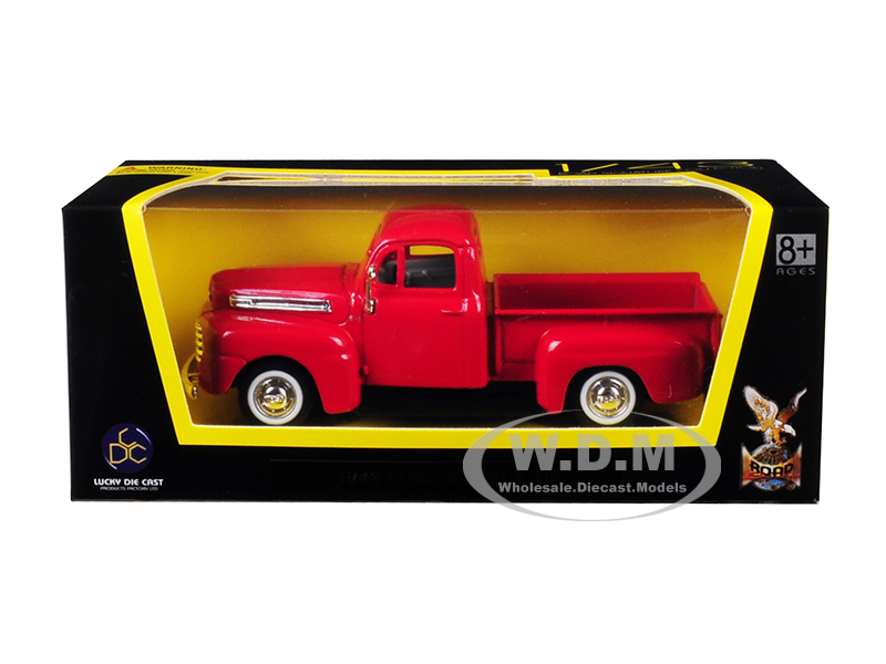 1948 Ford F-1 Pickup Truck Red 1/43 Diecast Model Car by Road Signature