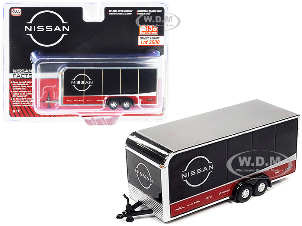 4-Wheel Enclosed Car Trailer 