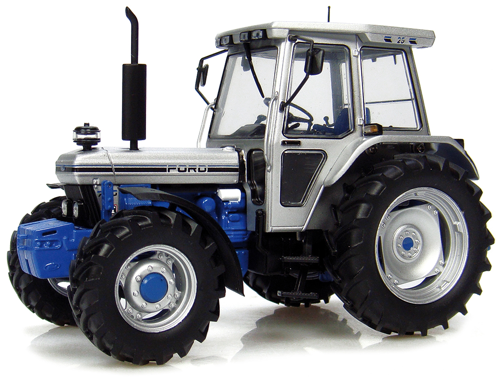 Ford 7810 Tractor Silver and Blue "Jubilee Edition" 1/32 Diecast Model by Universal Hobbies