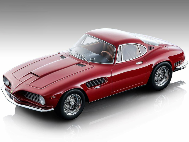 1962 Ferrari 250 Gt Swb Bertone Gloss Red "mythos Series" Limited Edition To 150 Pieces Worldwide 1/18 Model Car By Tecnomodel