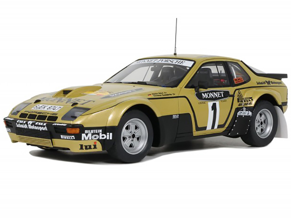 Porsche 924 Carrera GT #1 Walter Rohrl - Christian Geistdorfer Winner Gr.4 ADAC Rallye Hessen (1981) Limited Edition to 2000 pieces Worldwide 1/18 Model Car by Otto Mobile