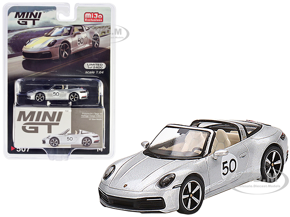 Porsche 911 Targa 4S 50 GT Silver Metallic 
