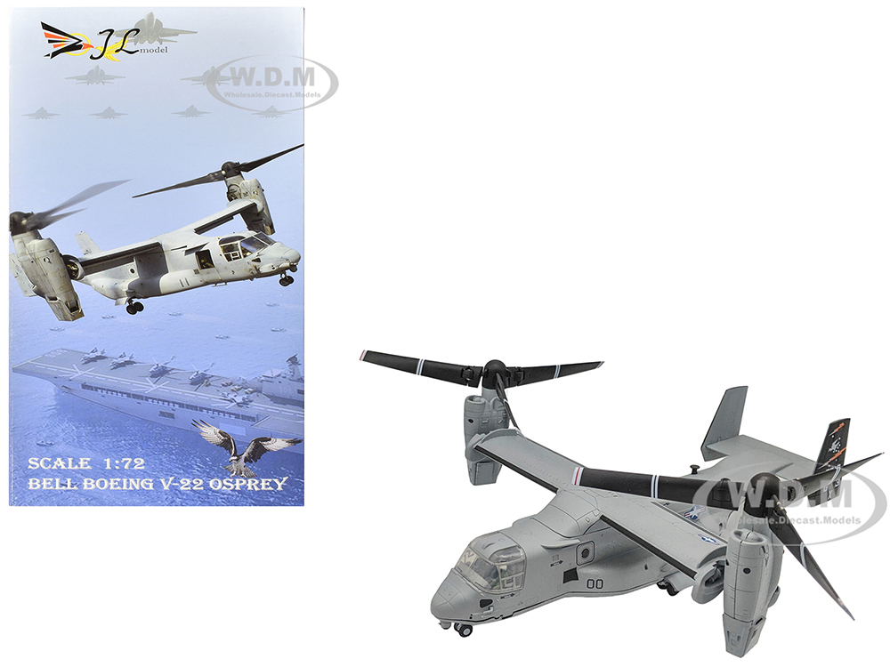 Bell Boeing MV-22 Osprey Aircraft Marine Medium Tiltrotor Training Squadron 204 (VMMT-204) Raptors 2nd Marine Aircraft Wing MCAS New River United States Marines 1/72 Diecast Model Airplane