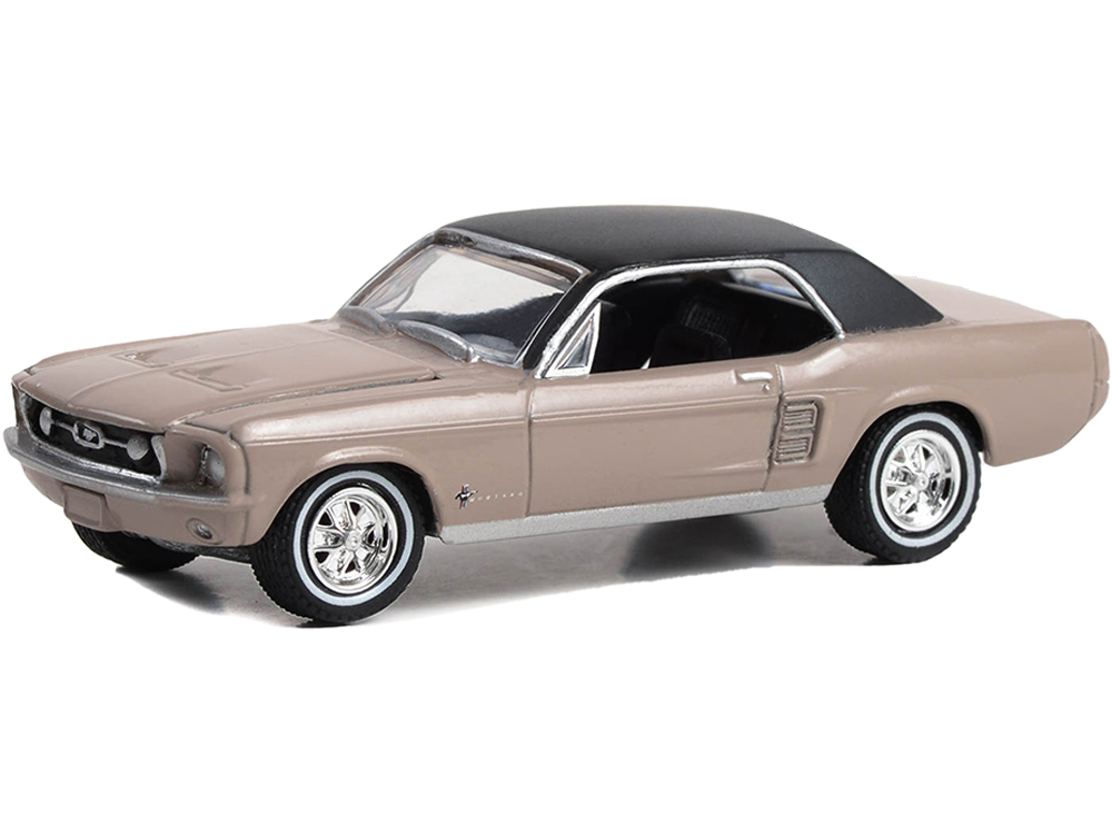1967 Ford Mustang Coupe "She Country Special" Bill Goodro Ford Denver Colorado Autumn Smoke "Hobby Exclusive" 1/64 Diecast Model by Greenlight