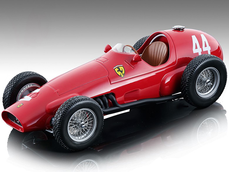 Image of Ferrari 625F1 44 Maurice Trintignant Winner Formula One F1 Monaco Grand Prix (1955) "Mythos Series" Limited Edition to 175 pieces Worldwide 1/18 Mode