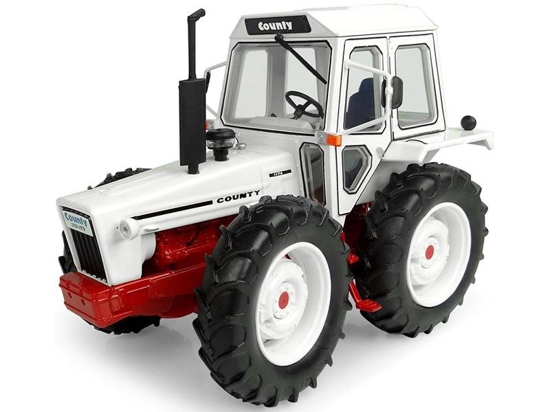 Ford County 1174 White and Red Tractor Limited Edition to 1000 pieces Worldwide 1/32 Diecast Model by Universal Hobbies