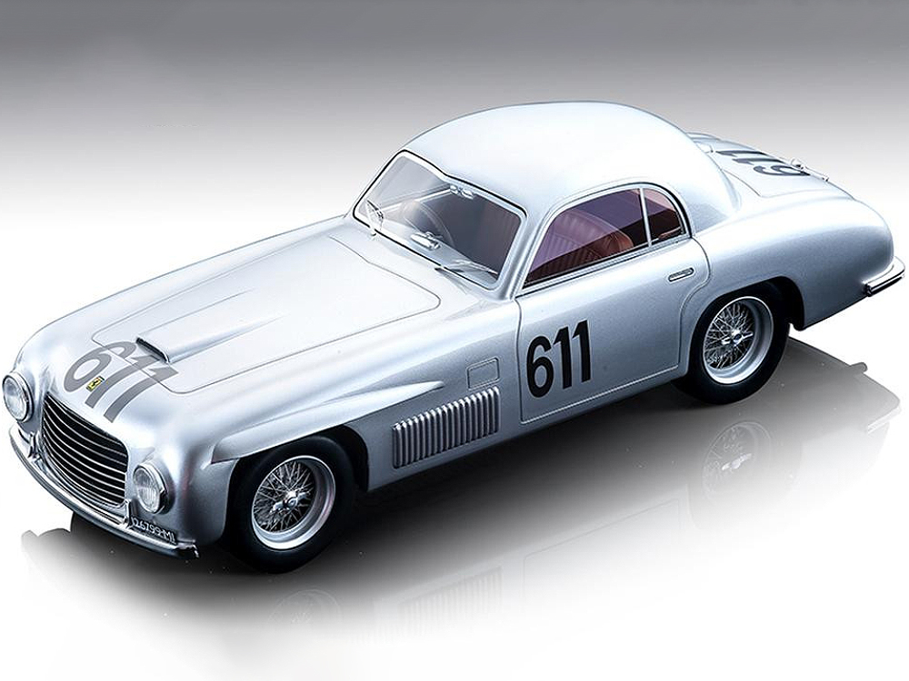 Ferrari 166 S Coupe Allemano RHD (Right Hand Drive) #611 Giampiero Bianchetti - Giulio Sala Mille Miglia (1949) Mythos Series Limited Edition to 80 pieces Worldwide 1/18 Model Car by Tecnomodel