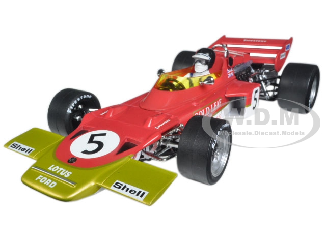 Lotus 72C 1970 British GP Winner Jochen Rindt 5 Limited Edition 3000pc 1/18 Diecast Model Car by Quartzo