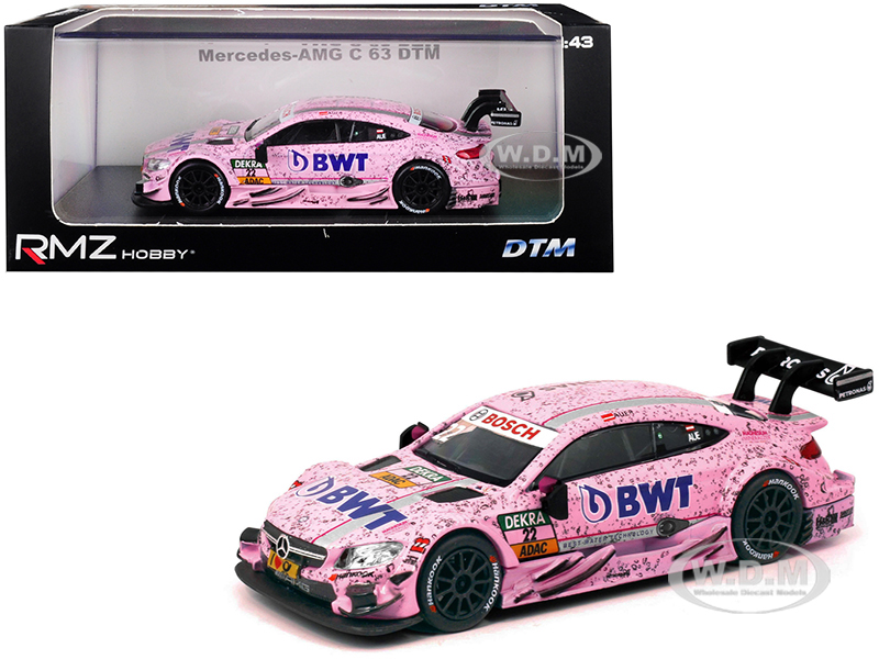 Image of Mercedes AMG C 63 DTM 22 "BWT" 1/43 Diecast Model Car by RMZ City