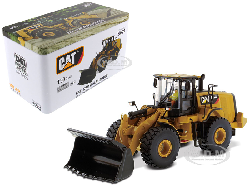 Image of CAT Caterpillar 972M Wheel Loader with Operator "High Line Series" 1/50 Diecast Model by Diecast Masters