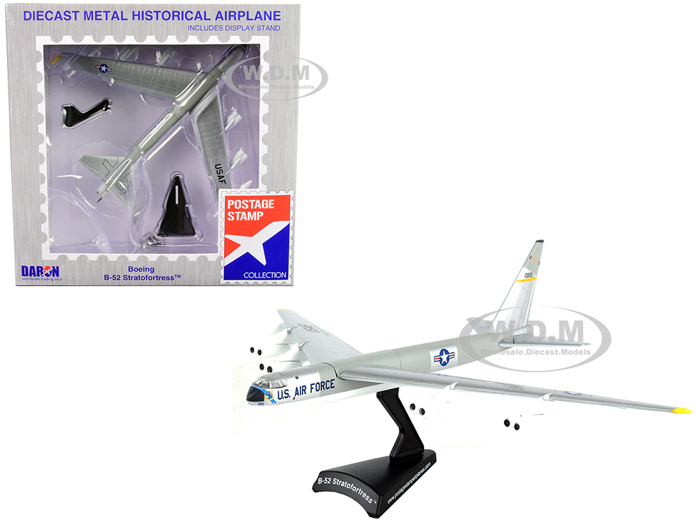 Boeing B-52 Stratofortress Bomber Aircraft United States Air Force 1/300 Diecast Model Airplane By Postage Stamp