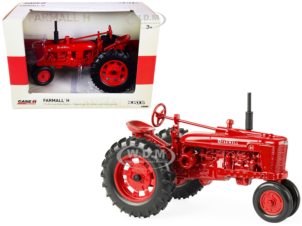 Farmall Model H Tractor Red "Case IH Agriculture" Series 1/16 Diecast Model by ERTL TOMY