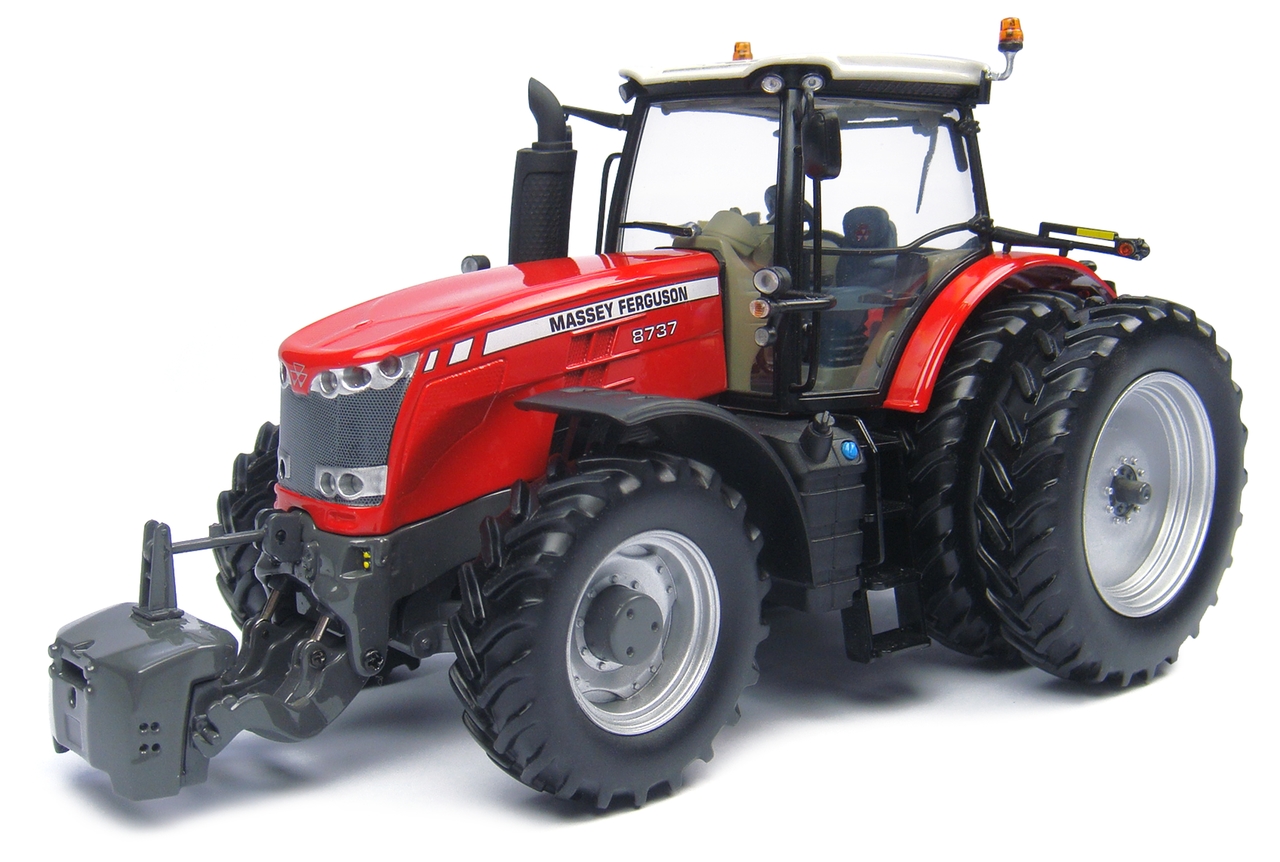 Massey Ferguson 8737 Dual Wheels Tractor 1/32 Diecast Model By Universal Hobbies