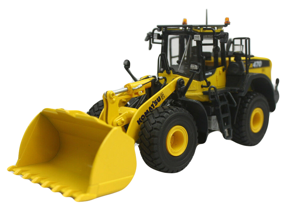 Image of Komatsu WA470-8 Wheeled Loader 1/50 Diecast Model by Universal Hobbies
