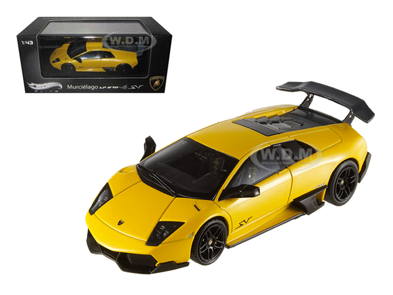 Lamborghini Murcielago Lp 670-4 Sv Yellow Elite Edition 1/43 By Hortwheels