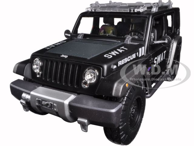 Jeep Rescue Concept Police Swat Version 1/18 Diecast Model By Maisto