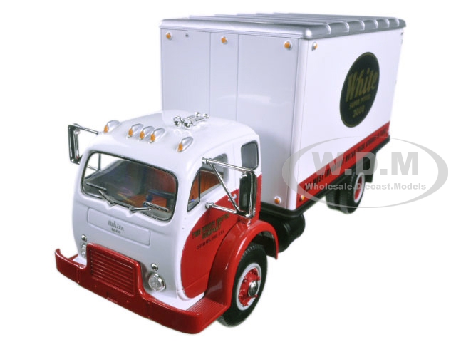 1953 White Super Power 3000 COE Delivery Van 1/34 Diecast Model Car by First Gear