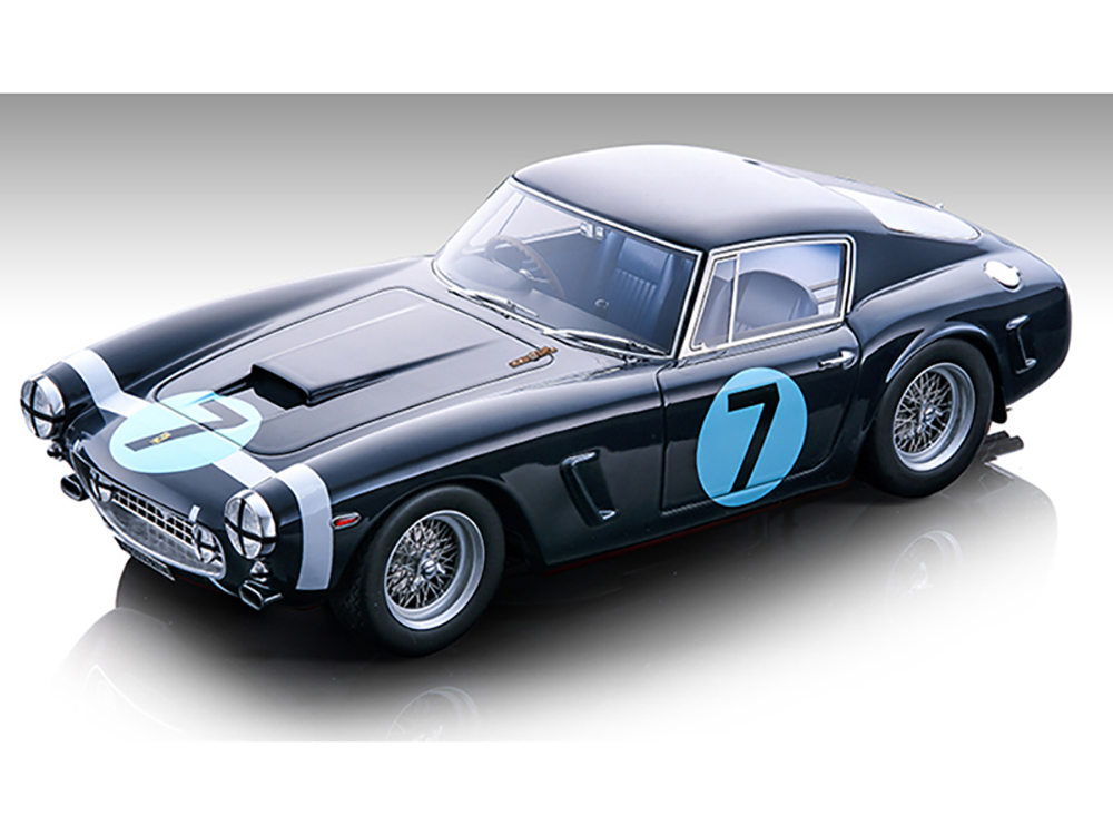 Ferrari 250 GT SWB #7 Stirling Moss Winner Goodwood Tourist Trophy (1961) Mythos Series Limited Edition to 110 pieces Worldwide 1/18 Model Car by Tecnomodel