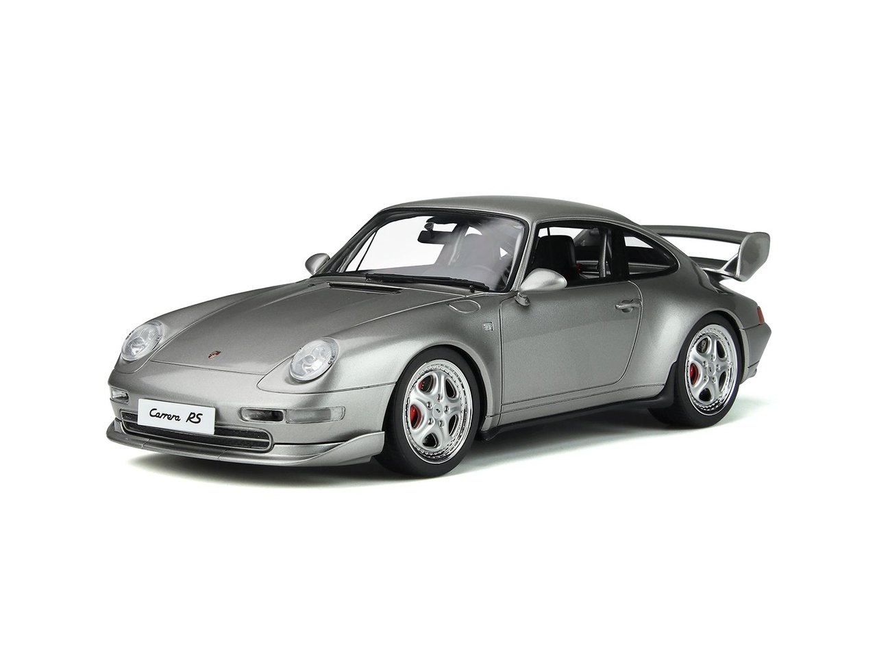 Image of Porsche 911 Carrera RS Club Sport Arctic Silver Limited Edition to 999 pieces Worldwide 1/18 Model Car by GT Spirit