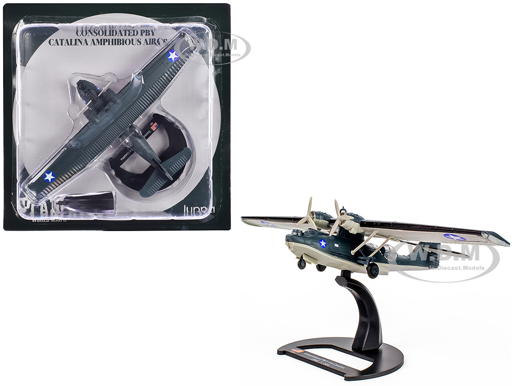 Consolidated PBY-5A Catalina Aircraft "Commander John S. McCain South Pacific Force Henderson Field Guadalcanal Island" United States Navy (1942) "Pl