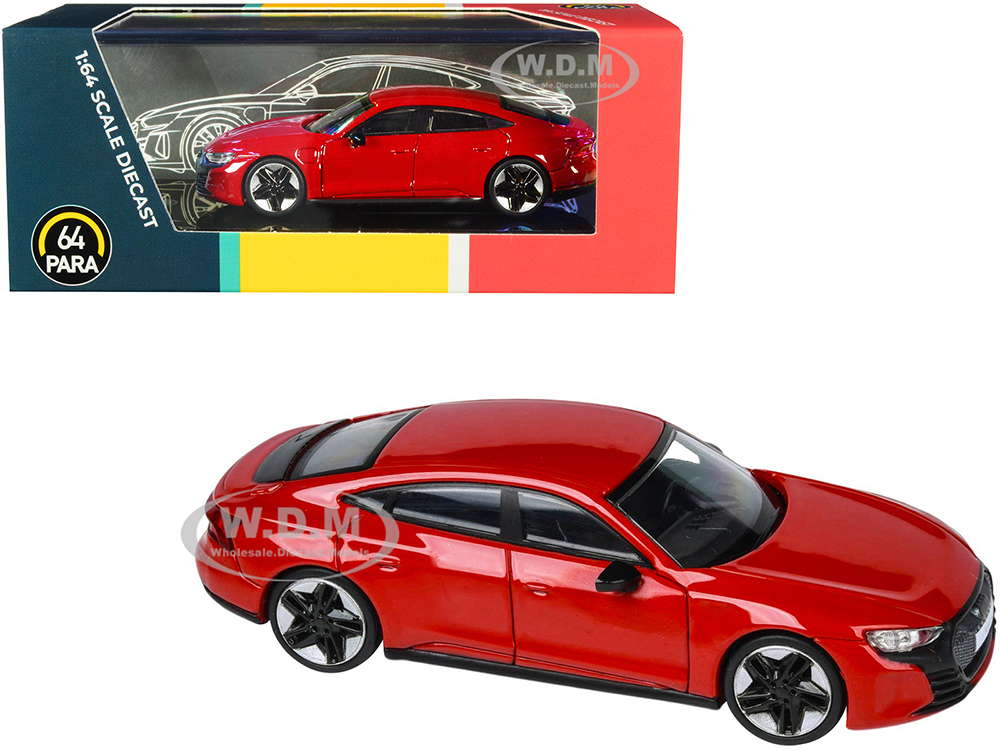 Audi RS e-tron GT Tango Red 1/64 Diecast Model Car by Paragon Models